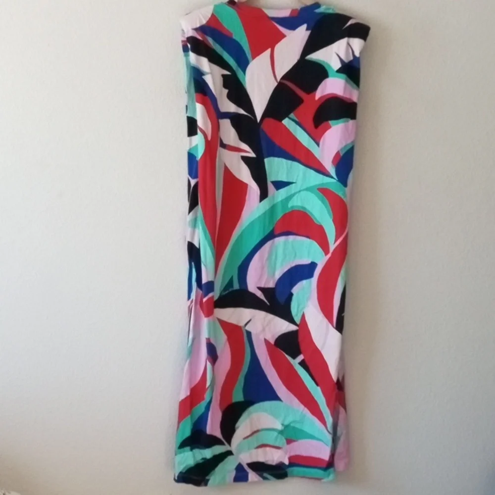 FARM Rio Colorful Abstract Midi Dress - Picture 8 of 11